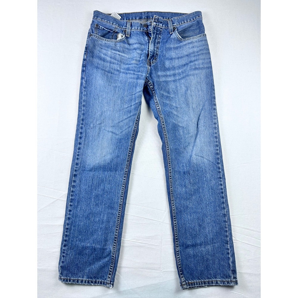Levis 559 Relaxed Straight Mens Jeans Blue Denim‎ W33 L32 Medium Wash